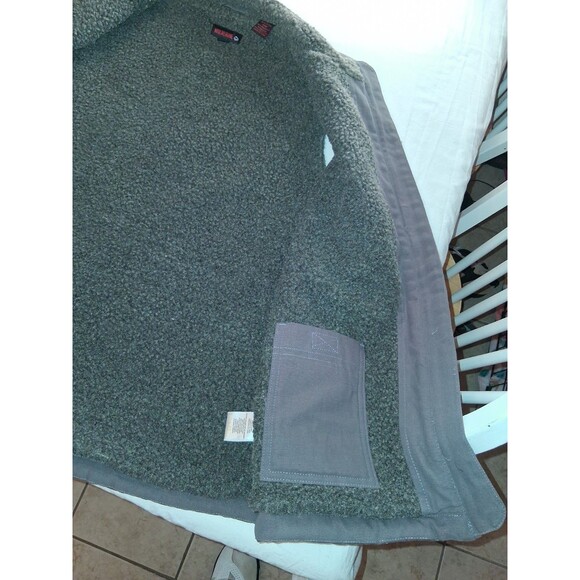 Wolverine Women's Belmont Sherpa Lined Quilted PEWTER Vest Large - Picture 4 of 10